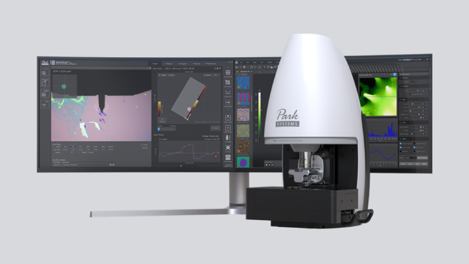Parksystems' atomic force microscope