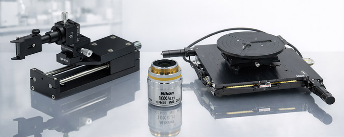 Ellipsometer accessories including precision stages and modules for flexible thin film measurement setup